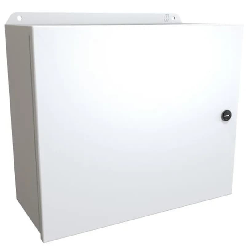 Hammond Manufacturing EJ12146LG - N4,12 Eclipse Junior encl w/ panel - 12 x 14 x 6 - Steel/Lt Gray