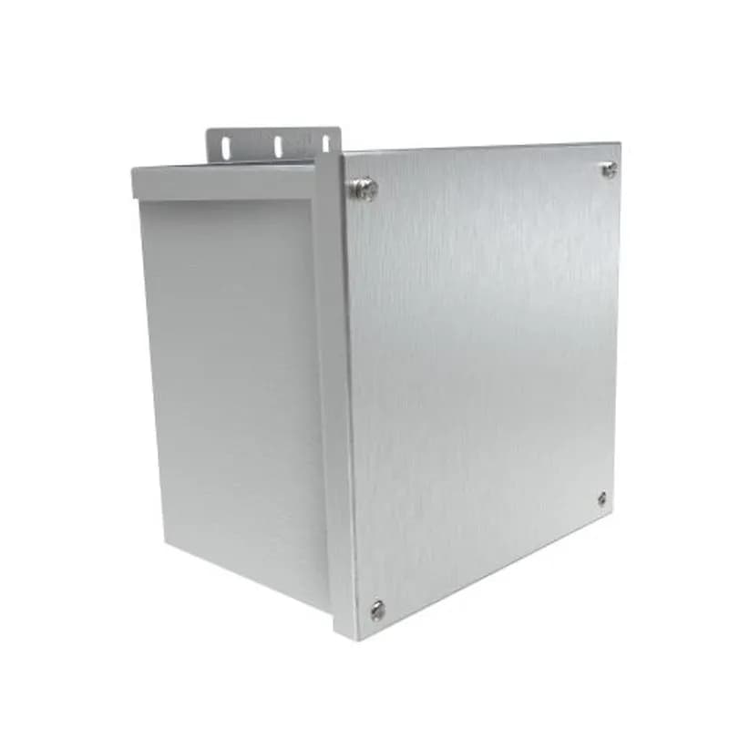 N3R J Box, Screw Cover no K/O's - 8 x 8 x 6 - Alum