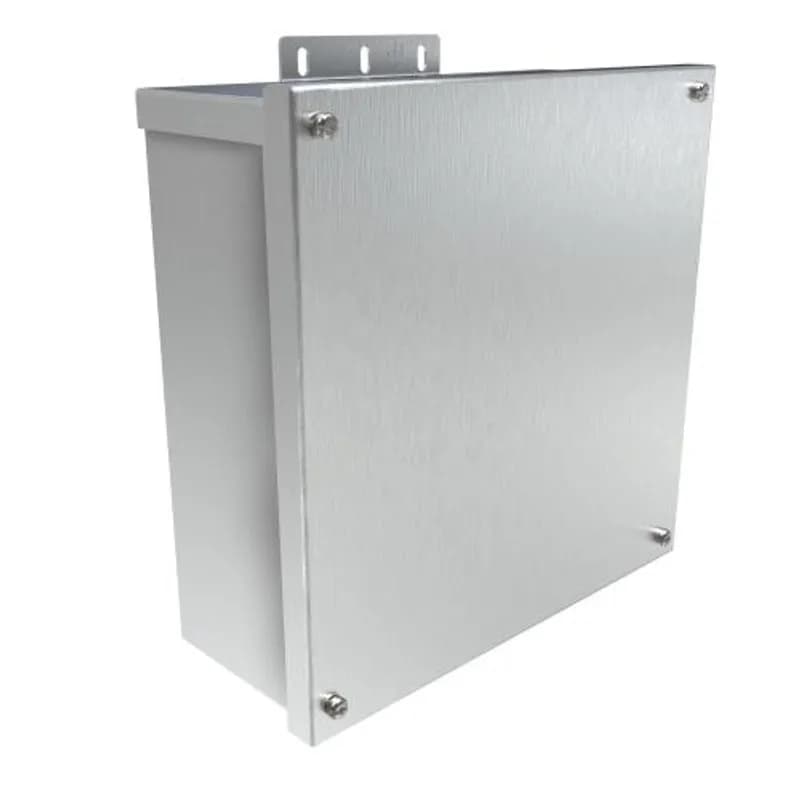 N3R J Box, Screw Cover no K/O's - 10 x 10 x 4 - Alum