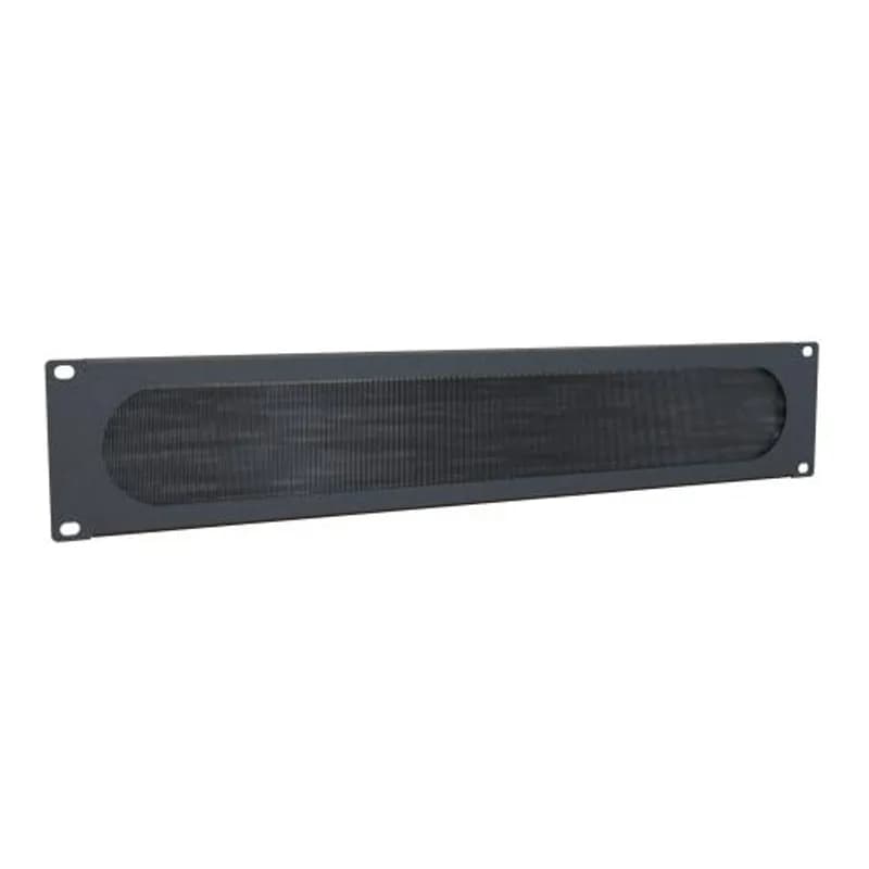 2U BRUSHED RACK PANEL