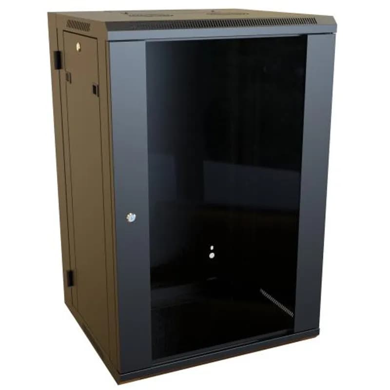 18U Rack Basics Swing-Out Wall Mount Cabinet