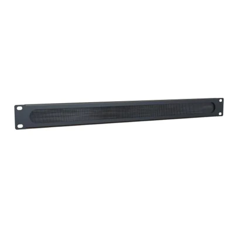 1U BRUSHED RACK PANEL
