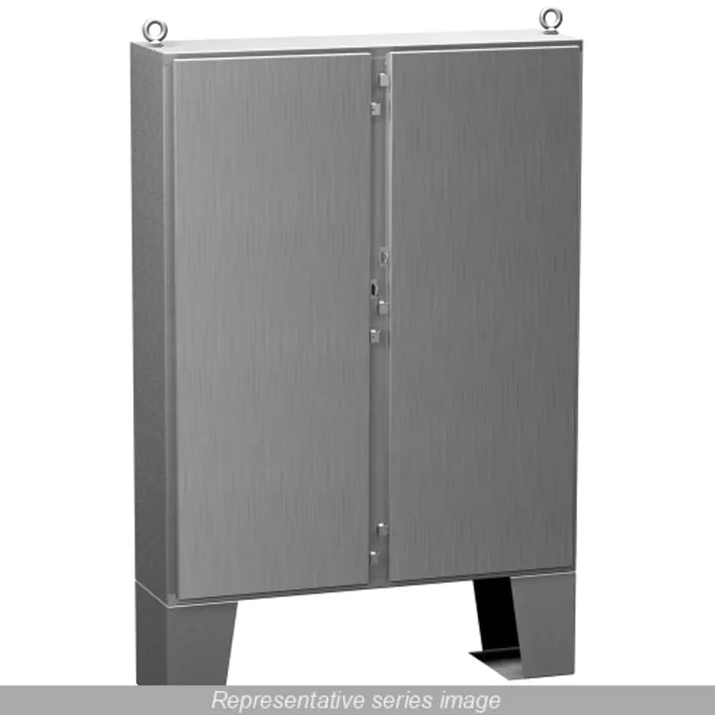 Hammond Manufacturing 1422N4SSD12FLP - N4X 2 DOOR ENCL 60X60X12