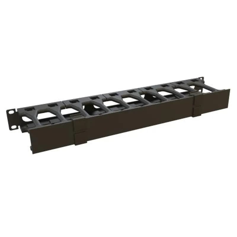 Hammond Manufacturing RB-HFM1 - 1U FINGER MANAGER WITH DOOR