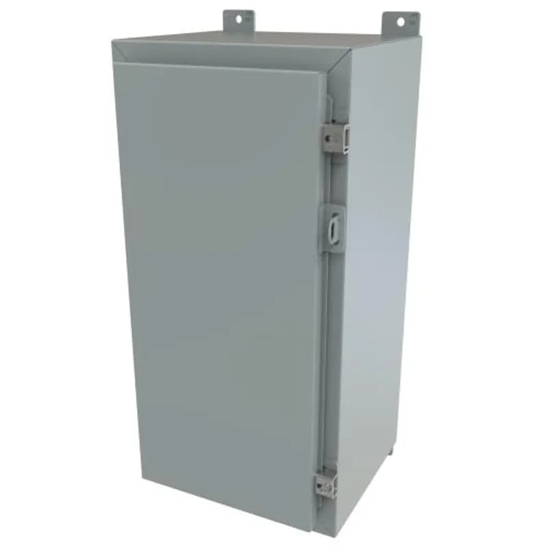 Hammond Manufacturing 1418AR10LP - NEMA12 PNL ENCL 24X12X10