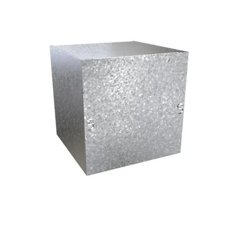 Hammond Manufacturing CSG666 - N1 Screw Cover - 6 x 6 x 6 - Galv