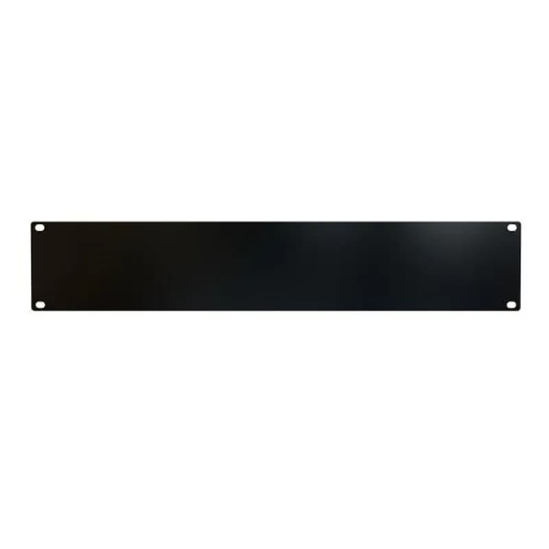 2U FLAT STEEL RACK PANEL