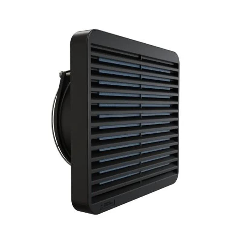 Hammond Manufacturing DNFF150BK115 - FAN & FILTER KIT, 150mm, BLACK