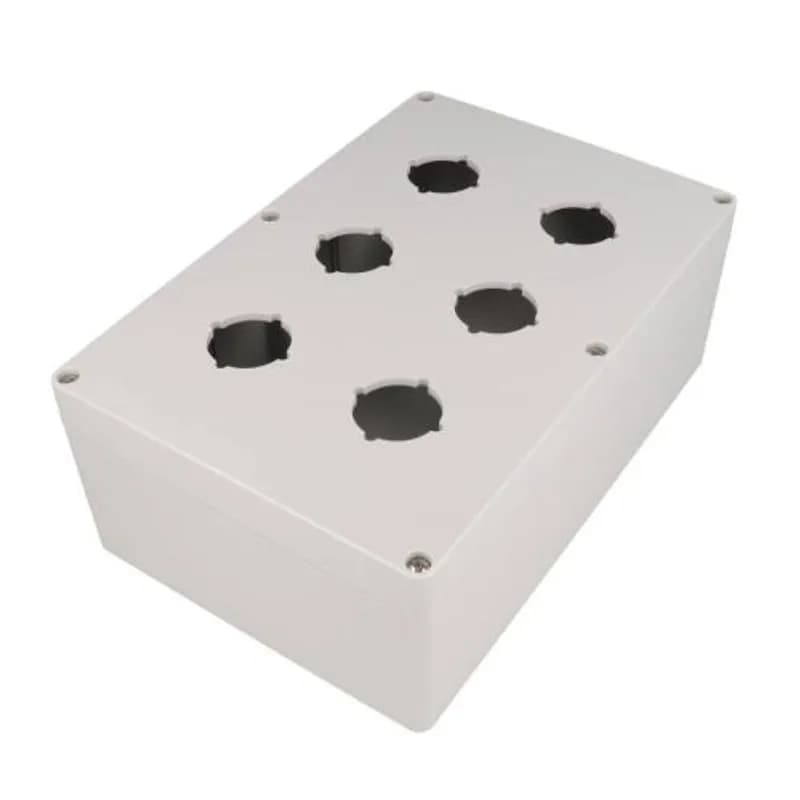 Hammond Manufacturing 1554MPB6A - 6 HOLE 22.5MM P-BUTTON 1554VA