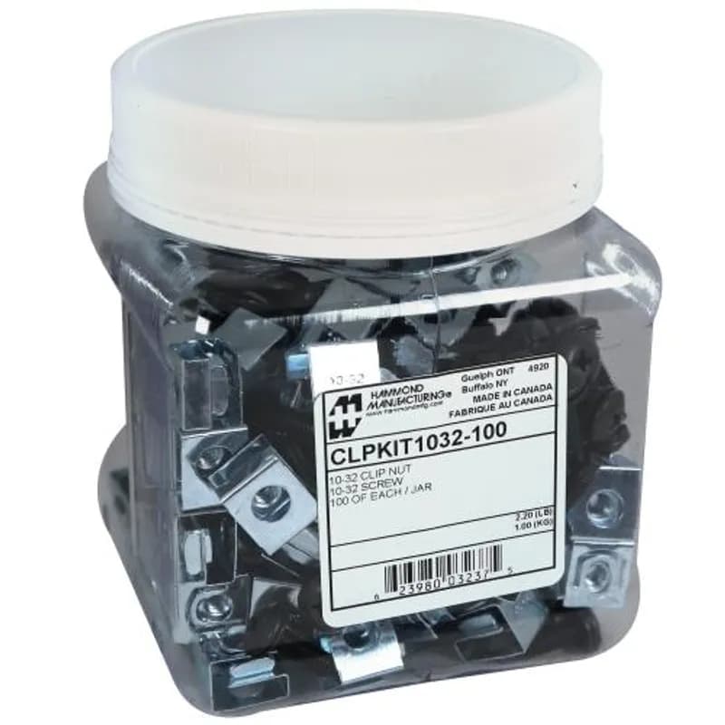 100PK 10-32 CLIPNUTS & SCREWS
