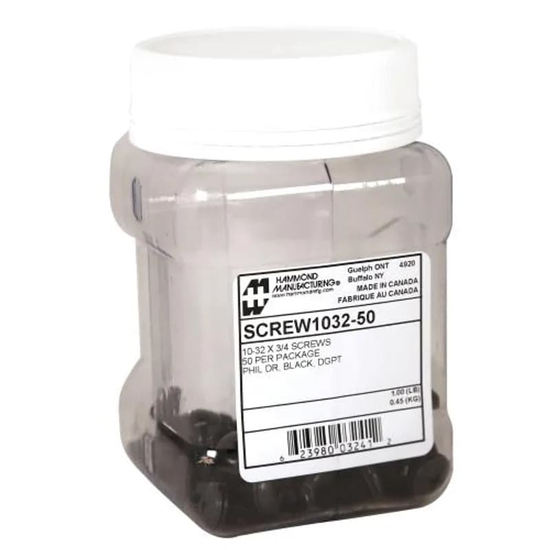 50-PKG 10-32 QUADREX RCK SCREW
