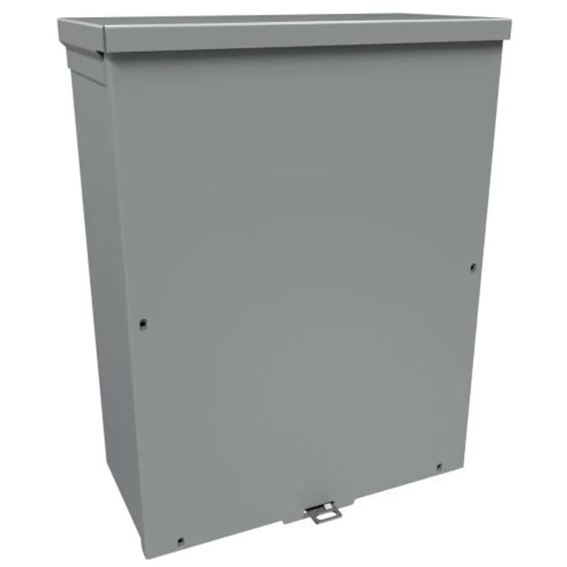 Type 3R Screw Cover no K/O's- 16 x 12 x 6 - Galv/Gray