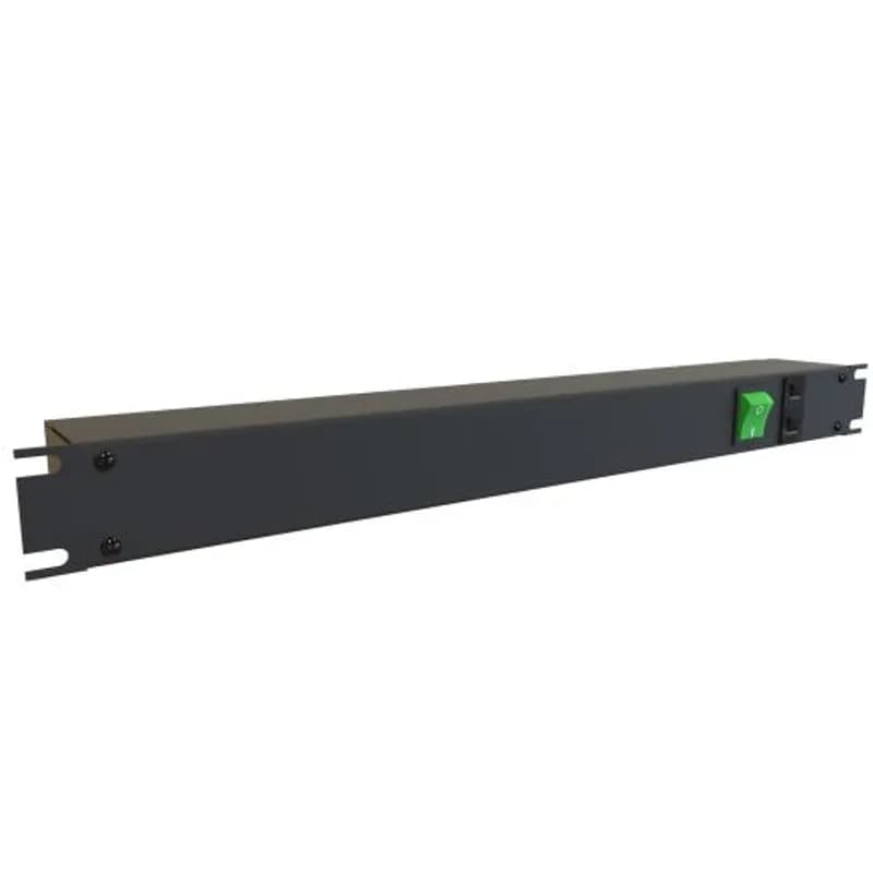 19" IEC PBAR, 8 REC RR, DBL PL