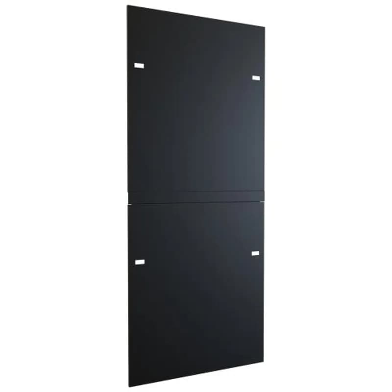 52U 48D Solid Side Panel for H1 Cabinet (Black)