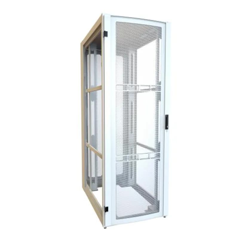 Hammond Manufacturing H13045U48WH - 45U 30W 48D H1 Data Center Server Cabinet (White)