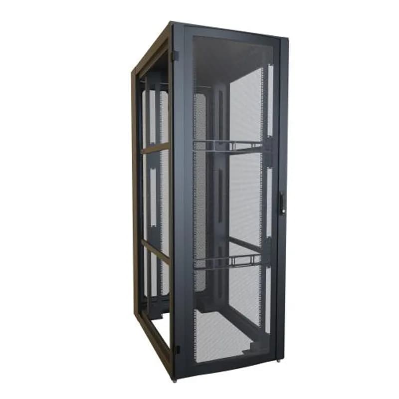 Hammond Manufacturing H13145U48BK - 45U 31.5W 48D H1 Data Center Server Cabinet (Black)