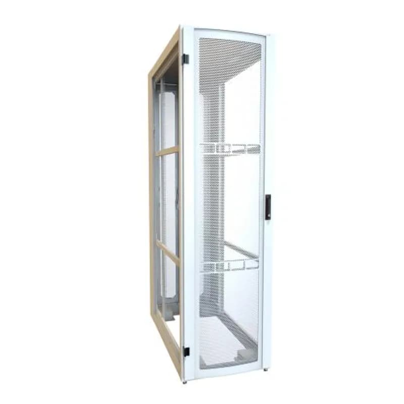 Hammond Manufacturing H12445U48WH - 45U 24W 48D H1 Data Center Server Cabinet (White)