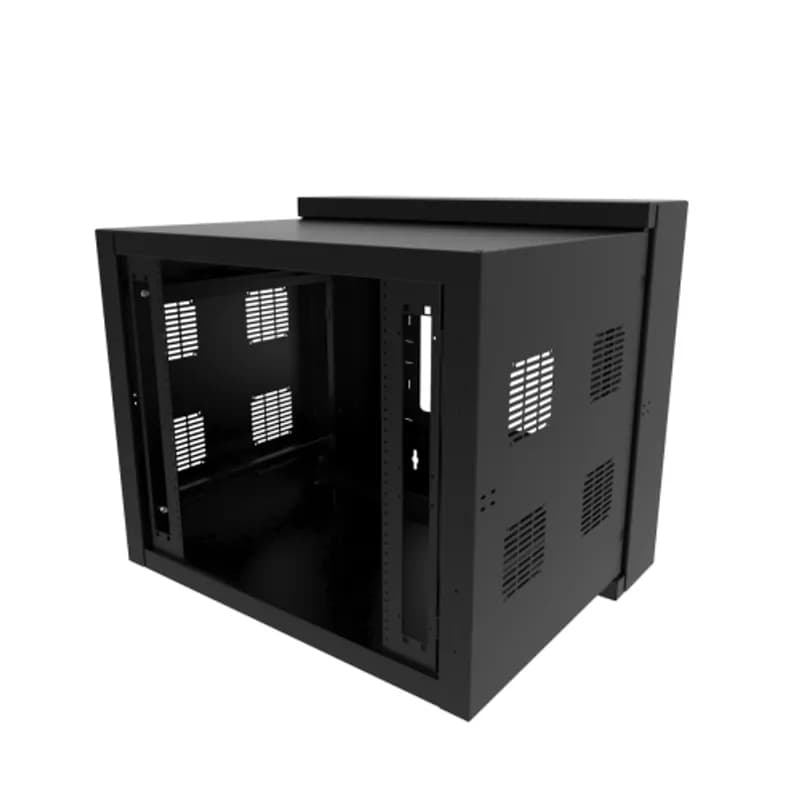 12U 30W 27D Swing Out Wall Mount Cabinet