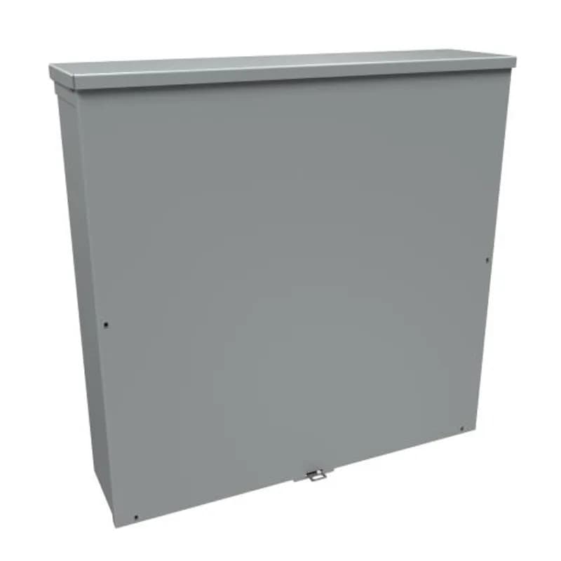 Type 3R Screw Cover no K/O's- 24 x 24 x 6 - Galv/Gray