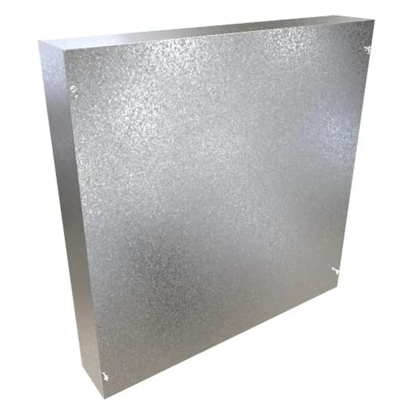 N1 Screw Cover - 24 x 24 x 4 - Galv