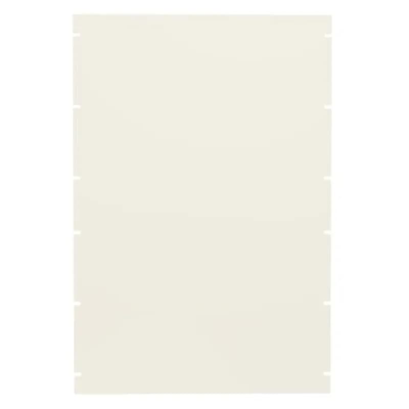 Hammond Manufacturing PBPS19028WH - 16U FLAT STEEL PANEL WHITE