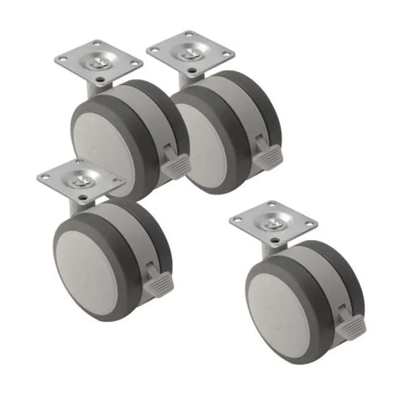 Hammond Manufacturing 1425BLSOFT - Set of Soft Casters (660lbs)