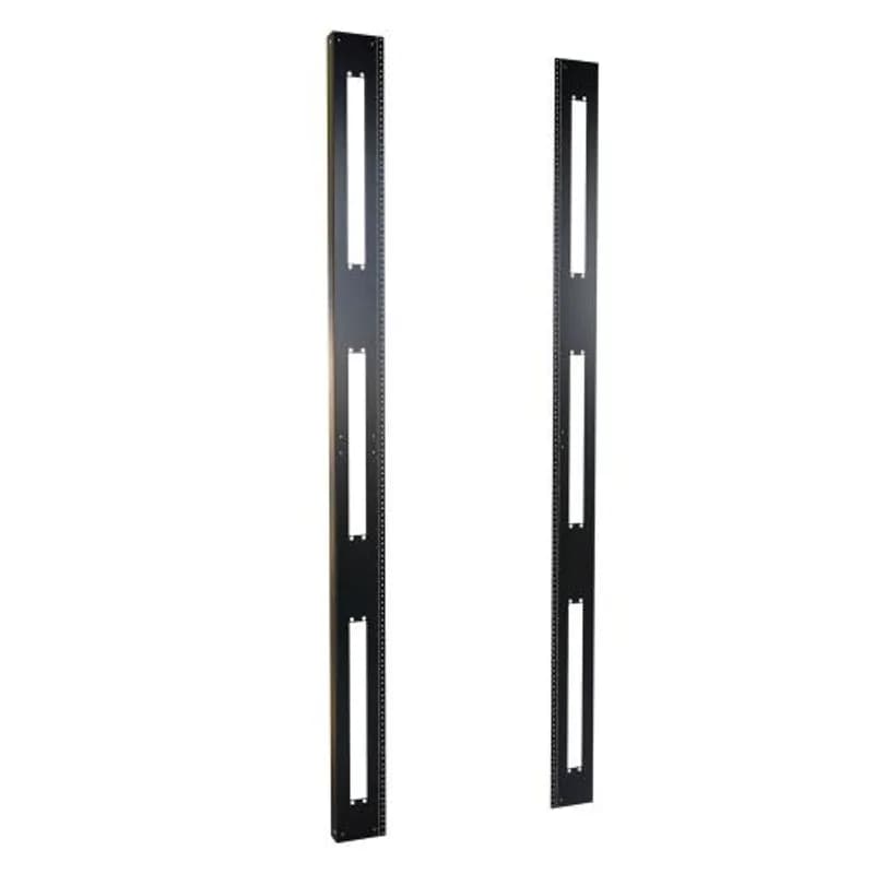 45U TAPPED 10-32 RACK RAILS