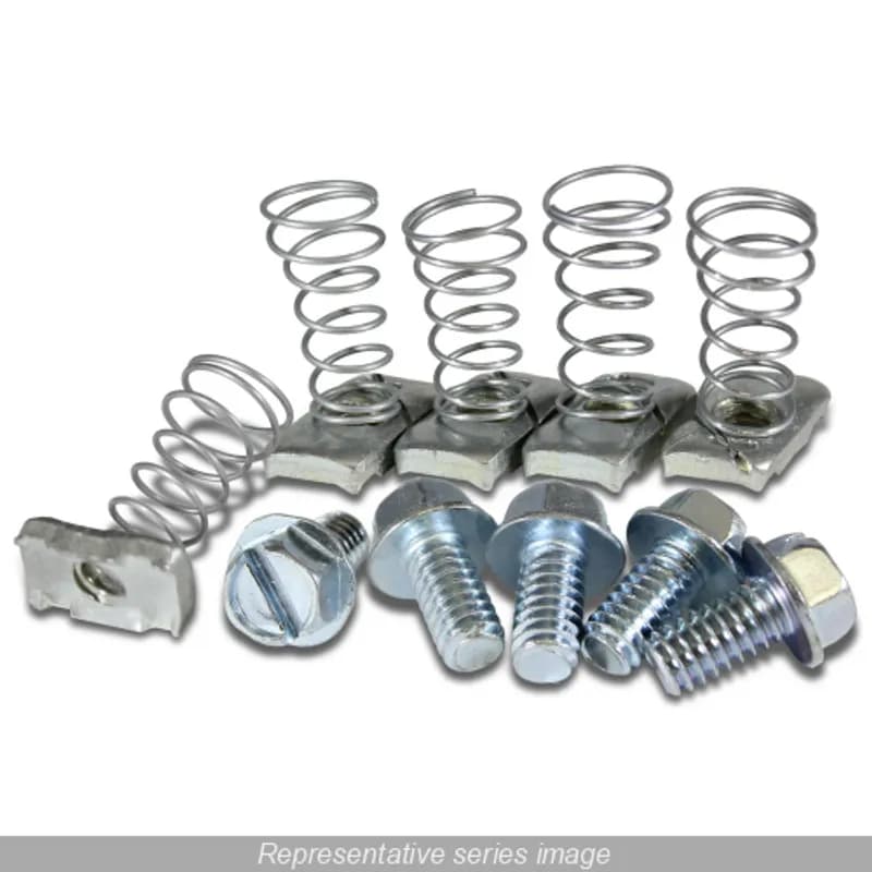 Hdwr Pkg of 4 Spring Loaded Nuts