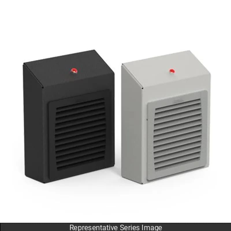 Hammond Manufacturing DPF22000A115WH - 38 CFM External Filter Fan Kit, 115V N12 - White