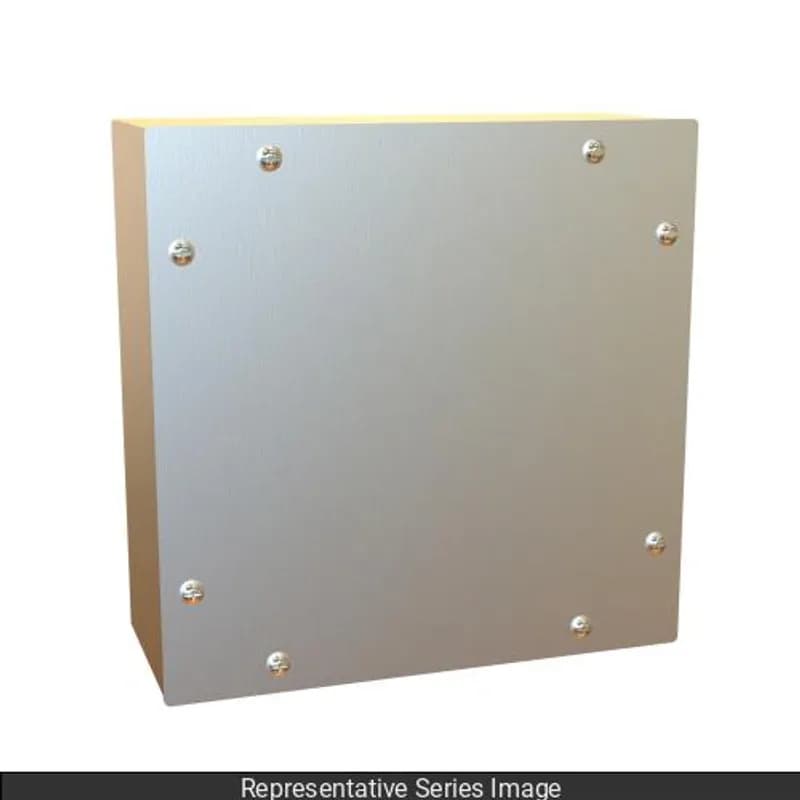Hammond Manufacturing C4XSC12124SS - N4X SCREW COVER - 12X12X4 - SS