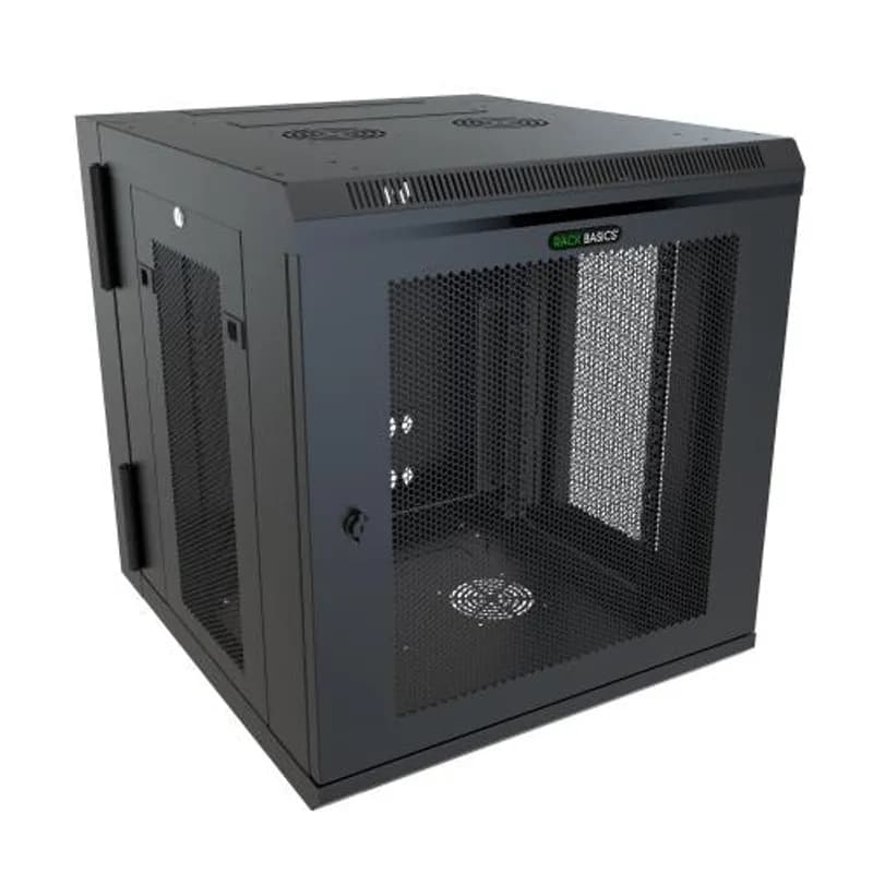 12U Rack Basics Swing-Out Wall Mount Cabinet
