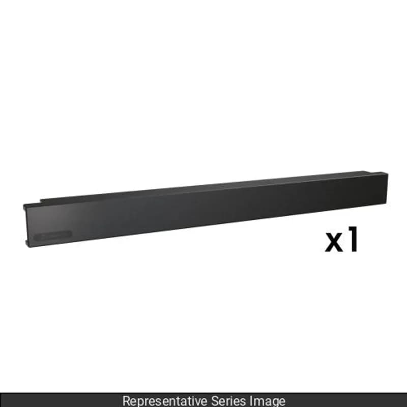 Hammond Manufacturing PBPP191UWH-1 - 19" Plastic Rack Panel - Snap in