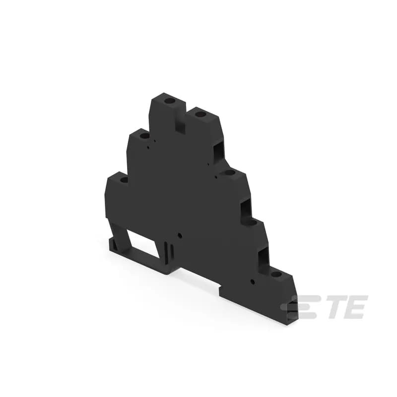 - Ease one potential distribution on 6 independent screw clamps, - Closed terminal block: no end section needed, optimized rigidity.