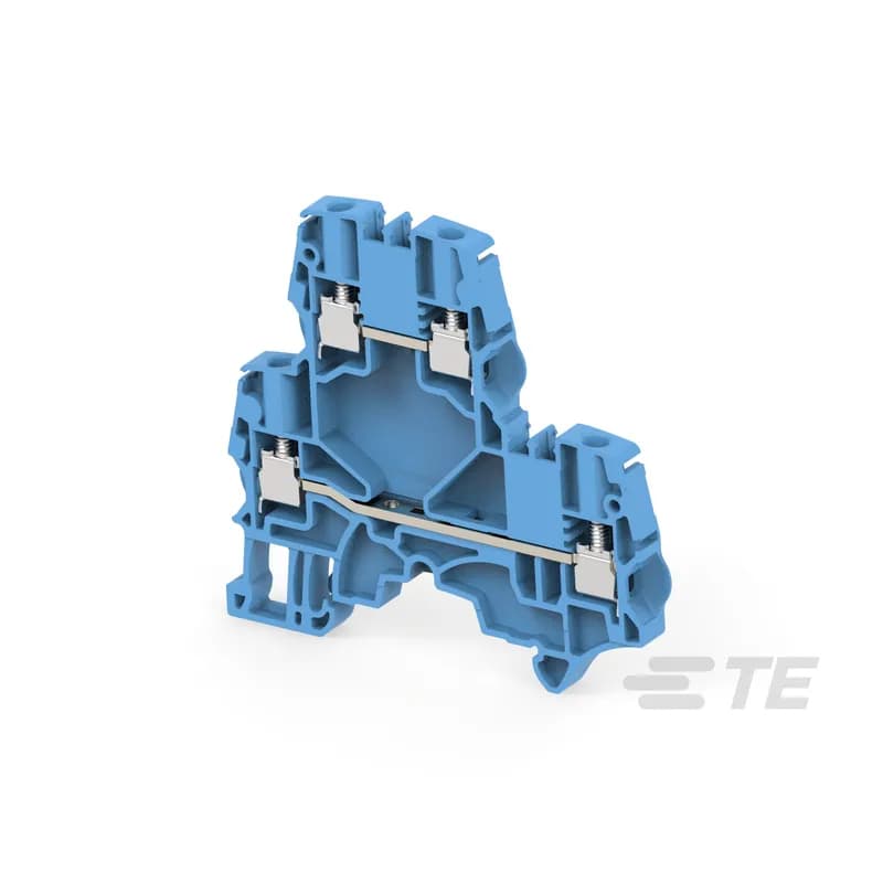 - Save space with double deck terminal blocks: 2 independent circuits connected in just 5.2 mm 0.205 in spacing, - Customize yourself the ZS4-D2 by soldering electronic components (up to 8.8 mm x 3.2 mm 0.346 x 0.125 in) in the existing linking bars punching.