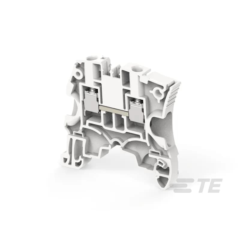 Save space by connecting conductors up to 6 mm² (without insulated ferrule, CB certified) 10 AWG in just 6 mm 0.236 in spacing, - Perfectly adapted to solar applications: voltage is rated 1000 V AC / DC IEC.