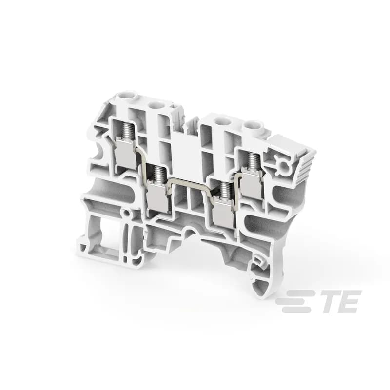 - High density wiring (one potential distribution on 4 independent screw clamps) in a very low profile and just 6 mm 0.236 in spacing, - Recommended for energy markets and highly demanding applications requiring that only one conductor be connected per clamp.