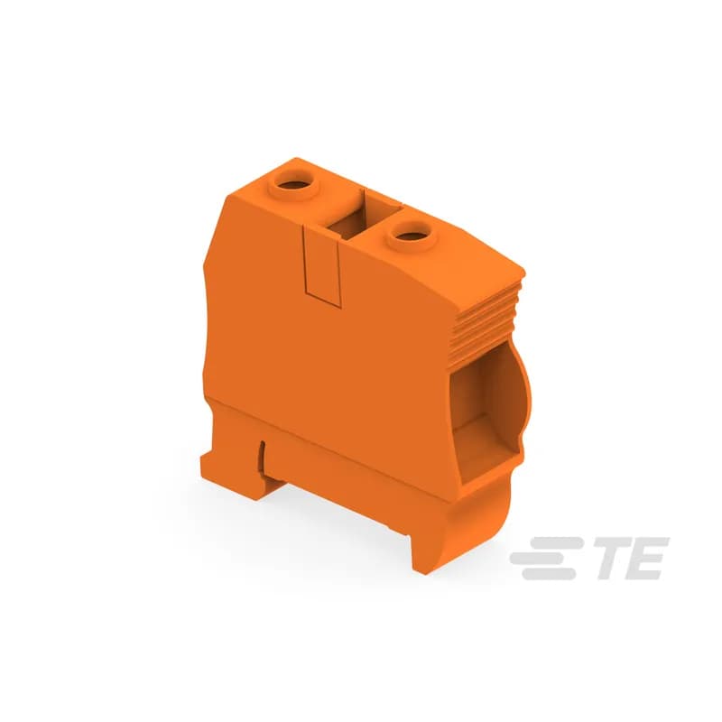 Closed terminal block: - No end section needed, - Optimized rigidity, - Perfectly adapted to solar applications: voltage is rated 1000 V AC / DC IEC.