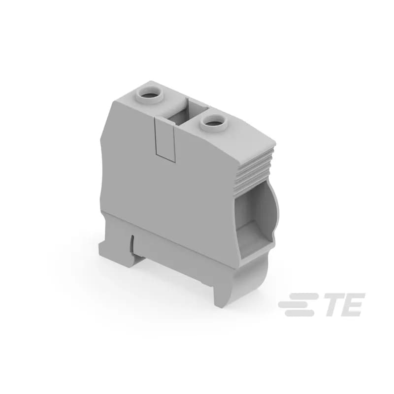 TE Connectivity 1SNK516010R0000 - Closed terminal block: - No end section needed, - Optimized rigidity, - Perfectly adapted to solar applications: voltage is rated 1000 V AC / DC IEC.