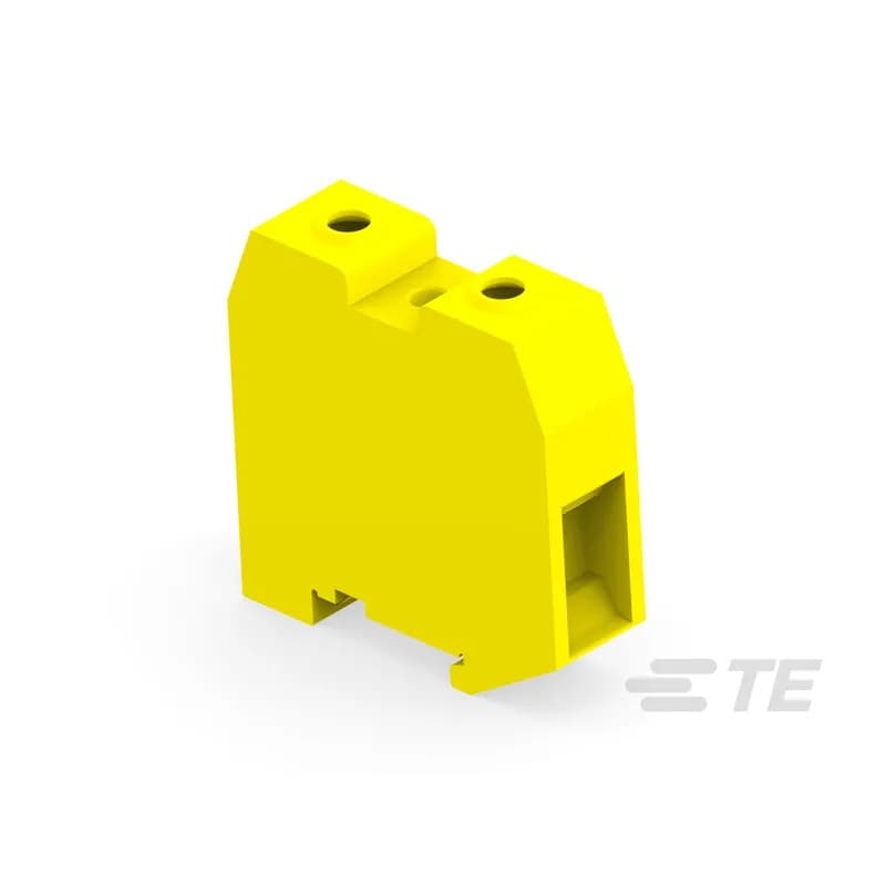 Closed terminal block: - No end section needed, - Optimized rigidity, - Perfectly adapted to solar applications: 1250 V DC (1000 V AC) IEC and 1000 V UL.