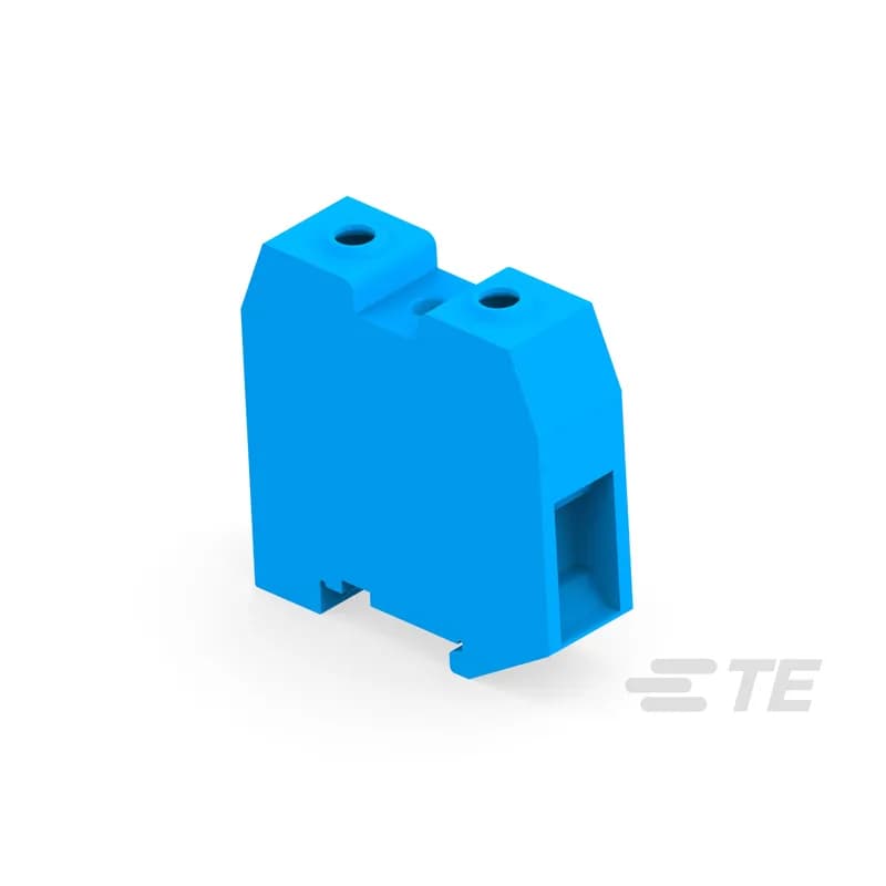 Closed terminal block: - No end section needed, - Optimized rigidity, - Perfectly adapted to solar applications: 1250 V DC (1000 V AC) IEC and 1000 V UL.