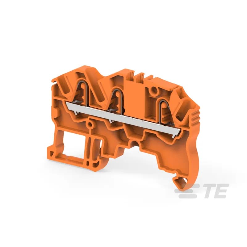 TE Connectivity 1SNK705031R0000 - Find all the features of the ZK2.5 terminal block with the added option of distributing or branching 3 conductors.