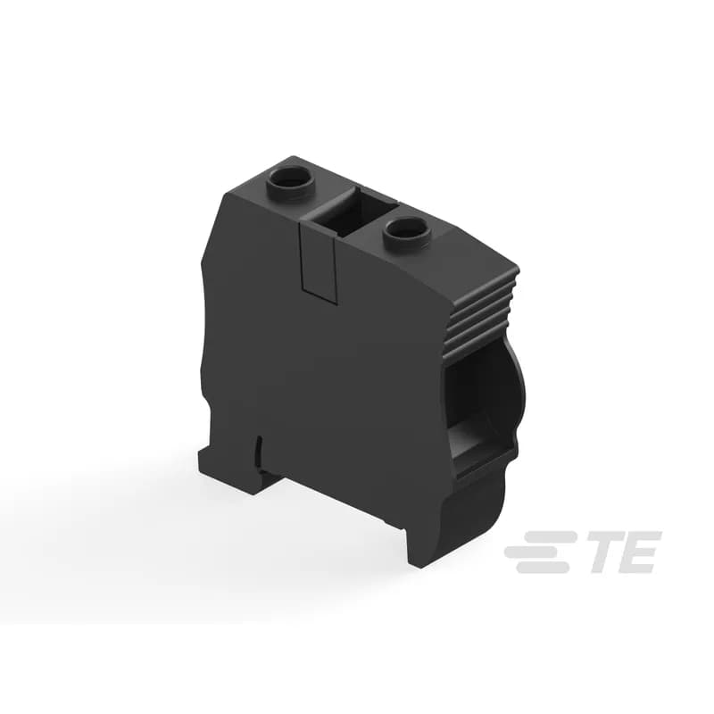 Combine high performance with compact dimensions: - Connect conductors up to 50 mm² (CB certified) 0 AWG in just 16 mm 0.630 in spacing, - Perfectly adapted to solar applications: 1250 V DC (1000 V AC) IEC and 1000 V UL, - Closed terminal block: no end section needed, optmized rigidity.