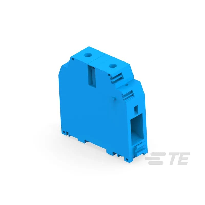 - Perfectly adapted to solar applications : 1500V DC (1000V AC) IEC and 1000V UL, - Closed terminal block: no end section needed, optimized rigidity, - Ease your voltage monitoring or distribution with the 2 built-in derivations, - Use of jumper bars requires the user to cut-out the partition.