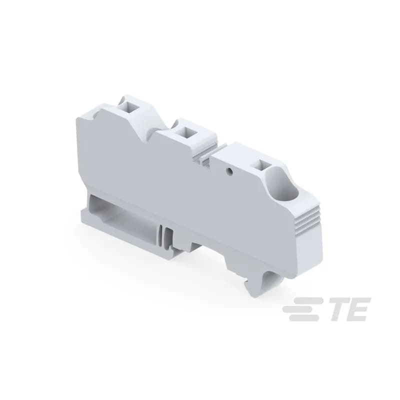 Specially designed for high voltage utility scale solar power plants: - Rated voltage of 1500 V DC IEC and 1000 V DC UL, - Pre-mounted end section with light grey color specific to this application, - Improved design with ribs to increase creepage distance, - Compact solution only 2 mm thicker than normal product, - 3 connections configuration for easy grouping: 2 inputs / 1 output or 1 input / 2 outputs, - No available jumpers for ZK16-PV and ZK16-3P-PV (14 mm spacing).