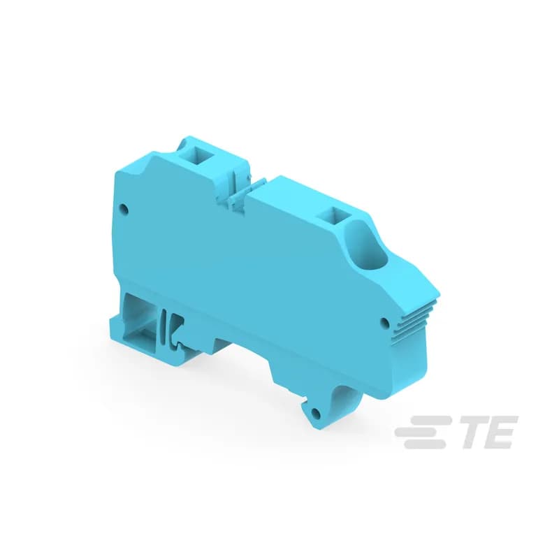 Specially designed for high voltage utility scale solar power plants: - Rated voltage of 1500 V DC IEC and 1000 V DC UL, - Pre-mounted end section with light grey color specific to this application, - Improved design with ribs to increase creepage distance, - Compact solution only 2 mm thicker than normal product, - Compatible with JB12 jumpers to interconnect multiple terminal blocks.