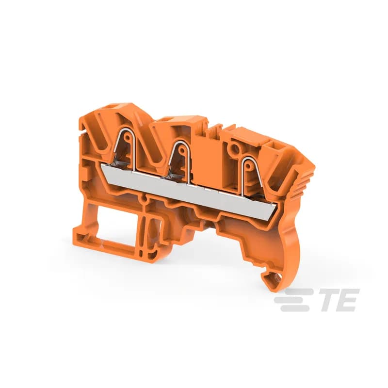 TE Connectivity 1SNK706031R0000 - Find all the features of the ZK4 terminal block with the added option of distributing or branching 3 conductors.