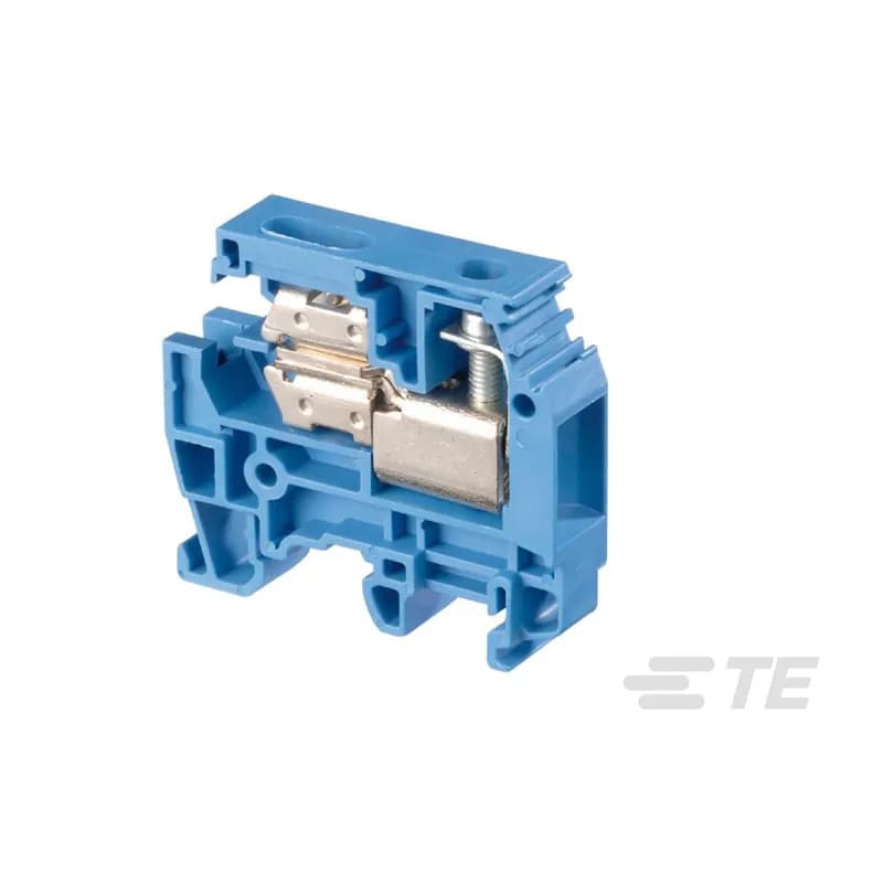 M16/12.NT1 Screw Clamp Terminal Blocks - Neutral disconnect - Blue