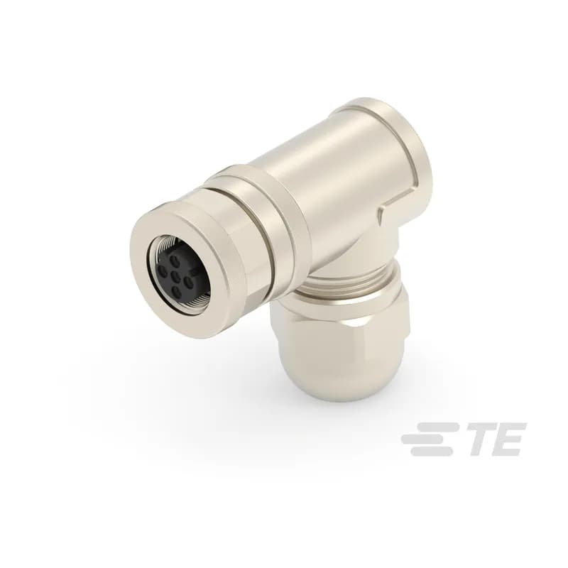 Standard Circular Connectors, Wire-to-Wire, 4 Position, Sealable, Wire & Cable, Signal, Nickel, Copper Alloy, D Polarization Code, M12 Connector