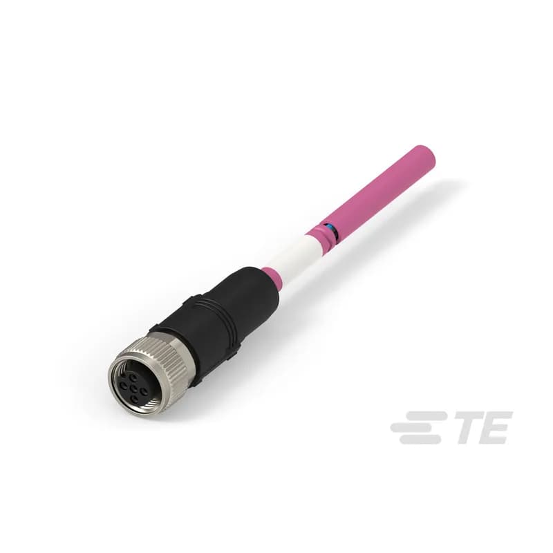 M8/M12 Cable Assemblies, Industrial Fieldbus, DeviceNet, 5 Position, A Keying Code, M12 Socket, M12 Pigtail, M12 Connector