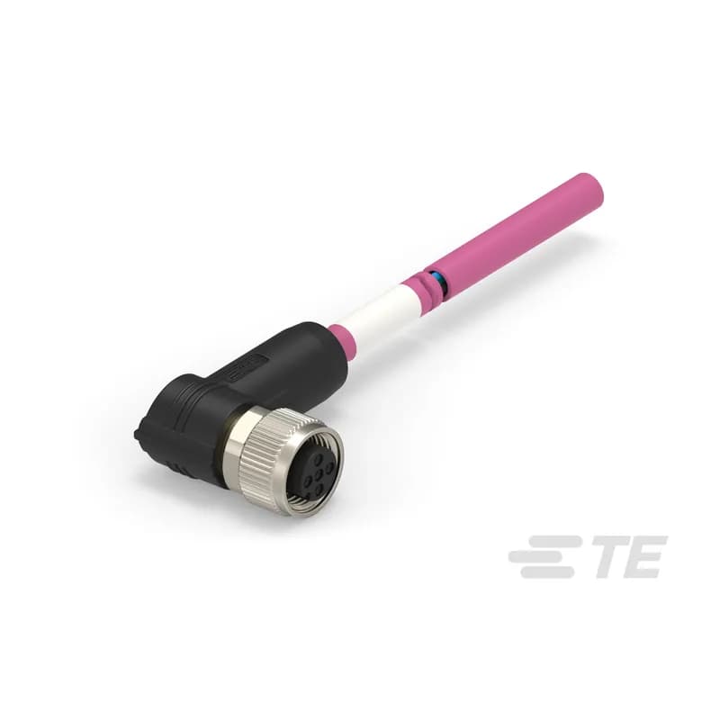 M8/M12 Cable Assemblies, Industrial Fieldbus, DeviceNet, 5 Position, A Keying Code, M12 Socket, M12 Pigtail, M12 Connector